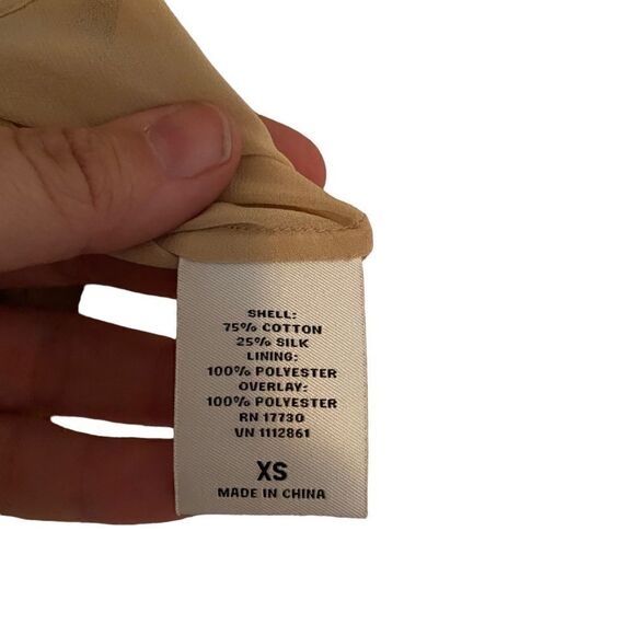 Neiman Marcus Lela Rose for Target NEW women's Guipure lace blouse silk blend XS - Picture 3 of 7